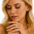 halo-round-cut-cubic-zirconia-ring-Sophia's Style-2