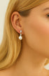 pearl-drop-earrings-with-cubic-zirconia-accents-earrings-Sophia's Style-5
