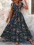 printed-v-neck-cap-sleeve-maxi-dress-OhSoStyled-Sophia's-Style-6