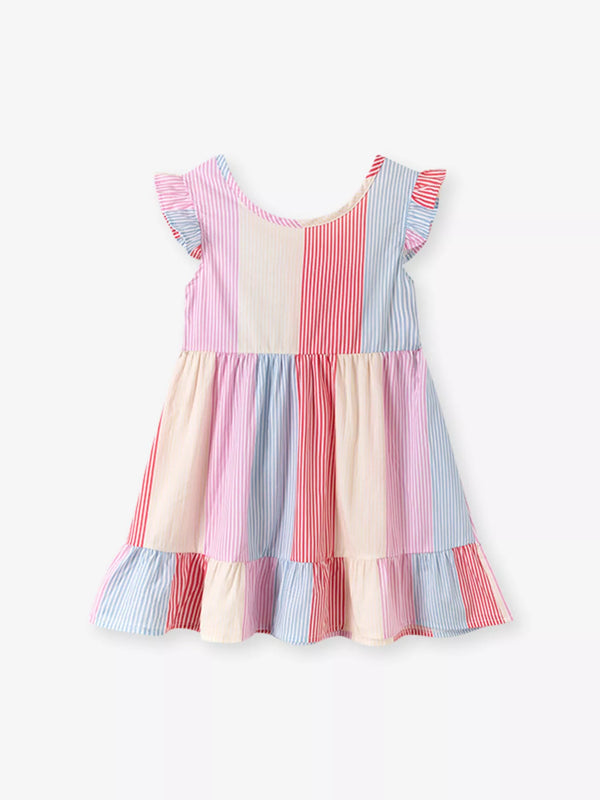 childrens-striped-ruffle-sleeve-casual-dress-ohso-kids-sophias-styleDresses-1