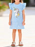 childrens-unicorn-ruffle-sleeve-casual-dress-ohso-kids-sophias-style-2