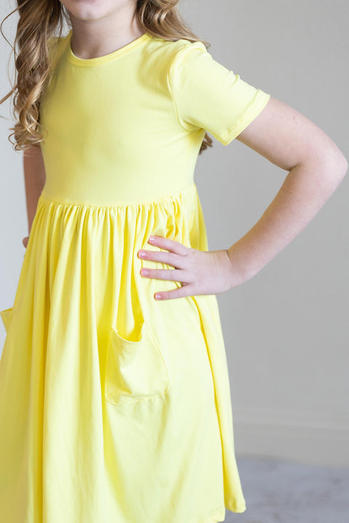 yellow-s-s-pocket-twirl-dress Mila & Rose - Sophia's Style--45783--6