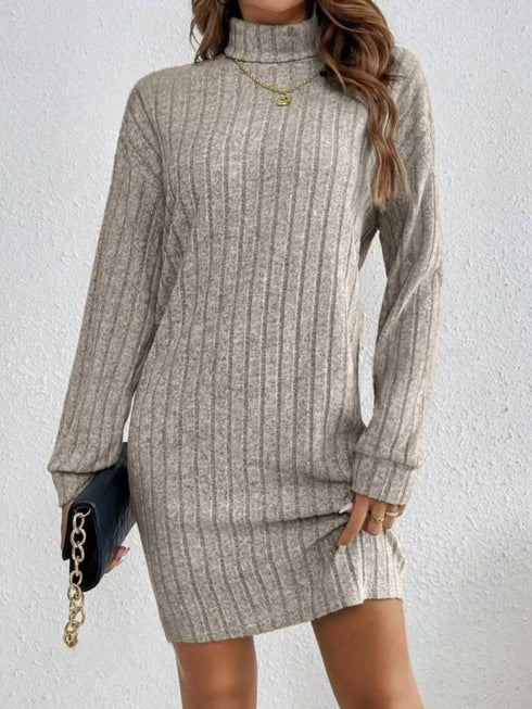 ribbed-knit-turtleneck-mini-dress-OhSoStyled-Sophia's-Style-2