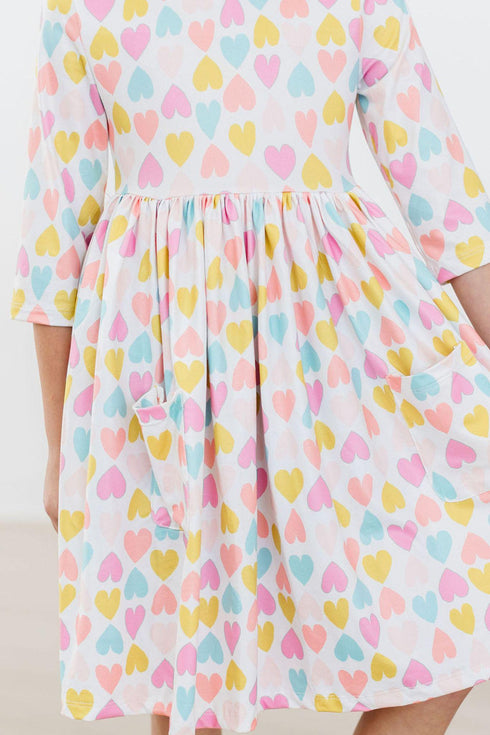 sweetheart-pocket-twirl-dress Mila & Rose - Sophia's Style-Sweetheart Pocket Twirl Dress-6-12M--1