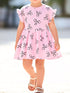 childrens-bow-print-ruffle-sleeve-casual-dress-ohso-kids-sophias-style-2