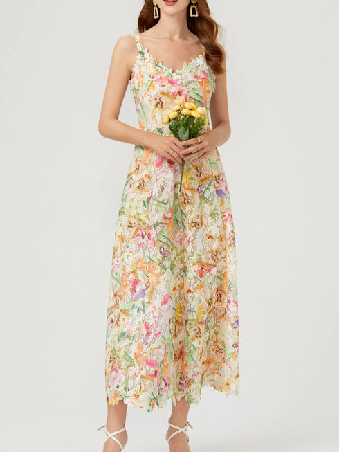 floral-lace-sleeveless-v-neck-midi-dress-OhSoStyled-Sophia's-Style-4