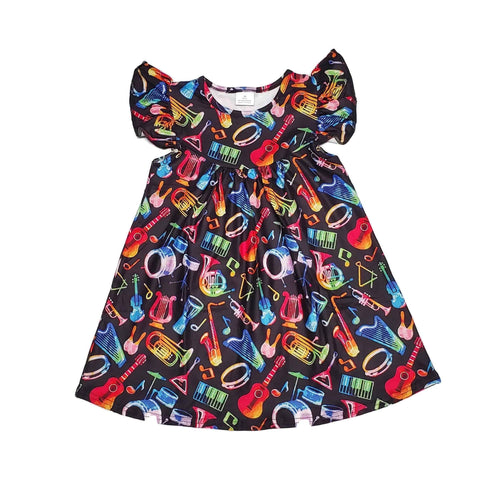 music-milk-silk-flutter-dress Great Lakes kids - Sophia's StyleFlutter Dress-1