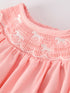 girls-horse-smocking-embroidered-coral-romper-Sophia's Style--4