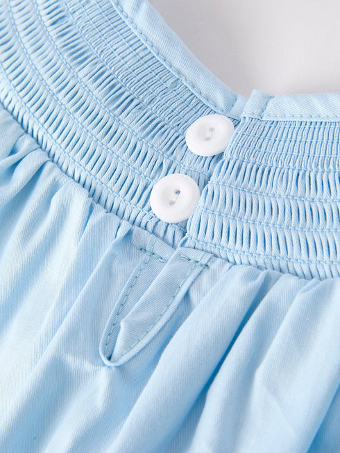 girls-cross-smocking-embroidered-blue-dress Rylee Faith Designs - Sophia's Style-4