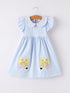 back-to-school-girls-plaid-pencil-applique-bow-dress Rylee Faith Designs - Sophia's StyleDress-1