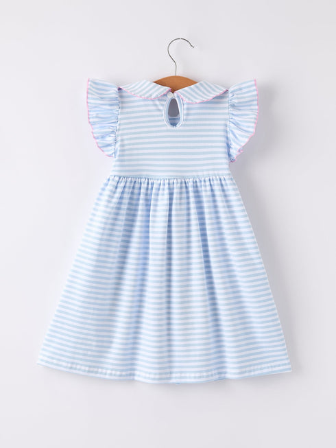 back-to-school-girls-plaid-pencil-applique-bow-dress Rylee Faith Designs - Sophia's Style-2
