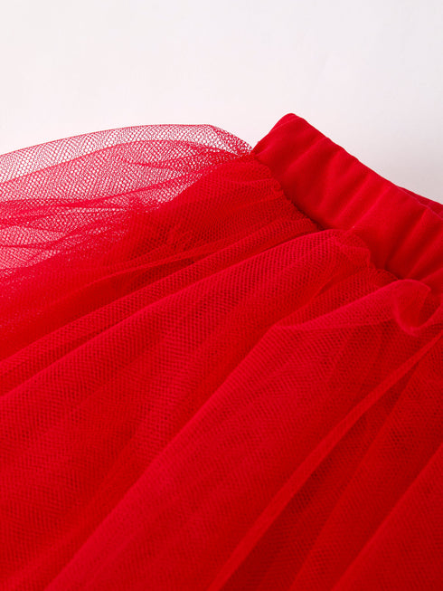 summer-red-girls-tulle-skirt Rylee Faith Designs - Sophia's Style-3