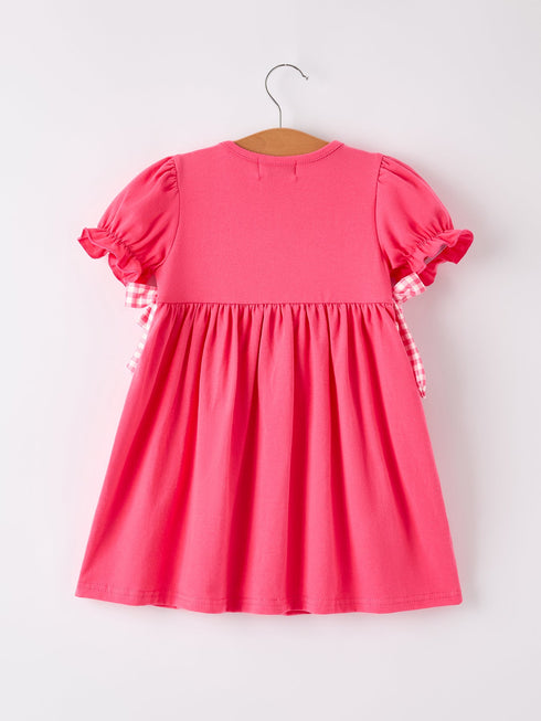 hot-pink-smocked-church-christ-bishop-christening-dress Rylee Faith Designs - Sophia's Style-2