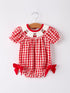red-cherry-bow-plaid-smocking-embroidery-girls-romper-1 Rylee Faith Designs - Sophia's StyleRomper-1