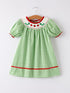 back-to-school-girls-green-plaid-smocking-dress Rylee Faith Designs - Sophia's StyleDress-1