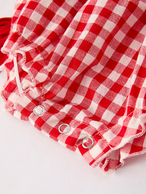 red-cherry-bow-plaid-smocking-embroidery-girls-romper-1 Rylee Faith Designs - Sophia's Style-4