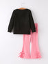 halloween-black-top-pink-bell-bottoms Rylee Faith Designs - Sophia's Style-2