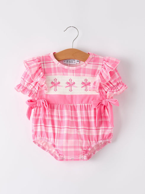 pink-plaid-smocked-church-christ-bishop-christening-romper Rylee Faith Designs - Sophia's Style-6