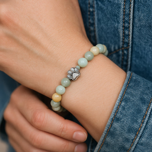 pawzee-beaded-bracelet-with-paw-charm-Sophia's Style-3