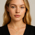 gold-plated-sterling-silver-cross-necklace-with-sparkling-cz-and-floral-charm-Sophia's Style-6