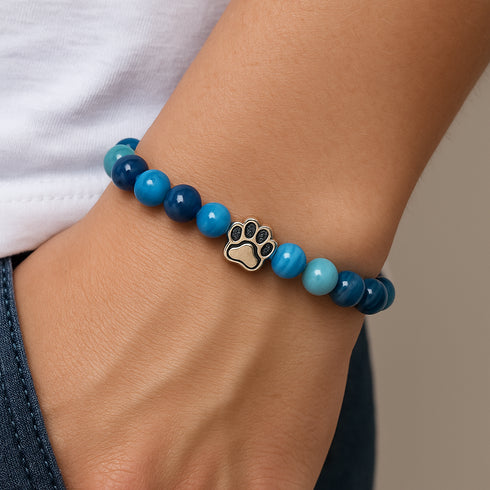 pawzee-azure-agate-paw-print-charm-bracelet-Sophia's Style-3