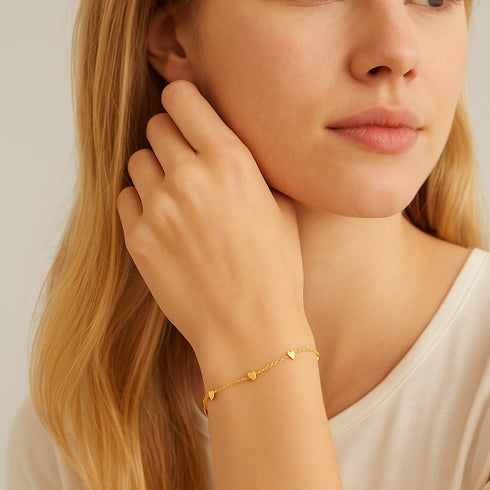 forever-yours-heart-charm-bracelet-Sophia's Style-2