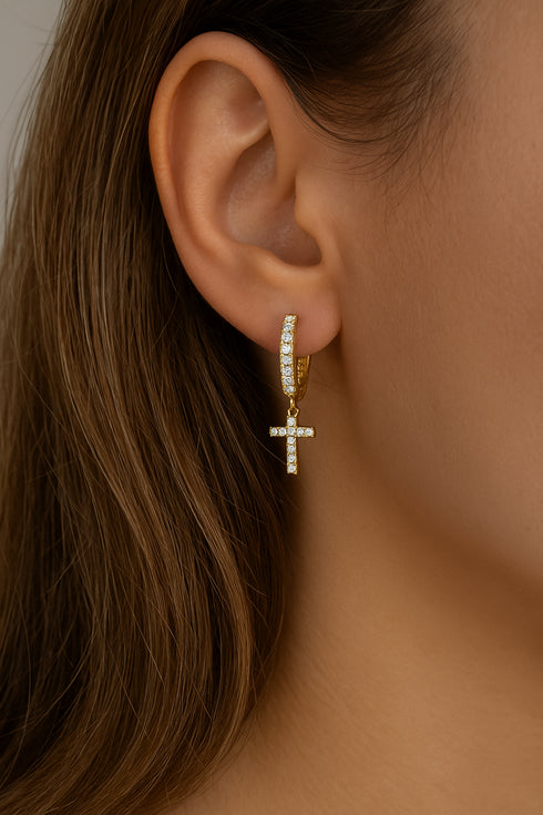 cross-dangle-earrings-with-aaaaa-cubic-zirconia-Sophia's Style-5