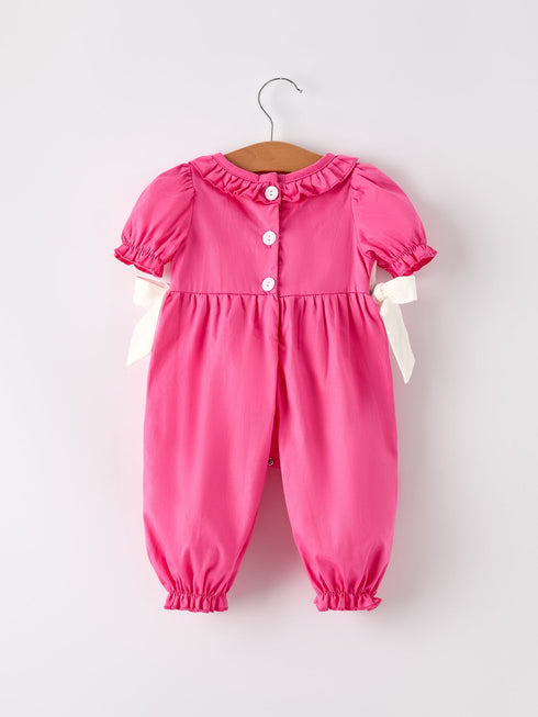 pink-smocked-church-christ-bishop-christening-bow-baby-girl-romper Rylee Faith Designs - Sophia's Style-2
