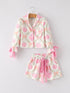 fall-halloween-pumpkin-floral-print-long-sleeve-top-shorts-girls-pajama-set Rylee Faith Designs - Sophia's StylePajamas-1