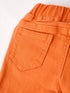 orange-flared-elastic-jeans Rylee Faith Designs - Sophia's Style-5