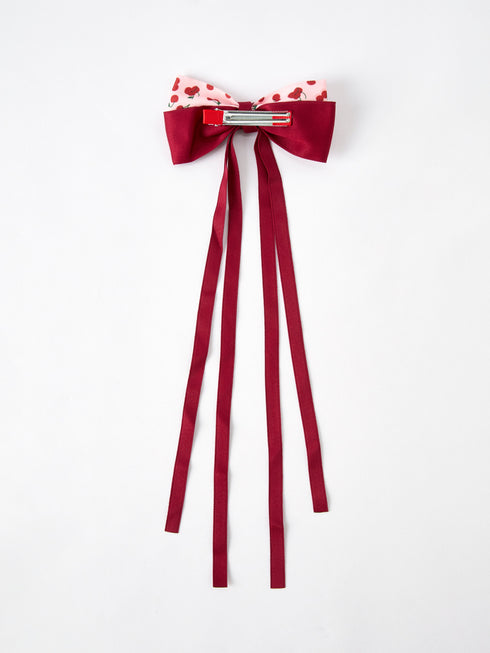 cherry-bow-ribbon-4-5-inch-hairpin Rylee Faith Designs - Sophia's Style-3