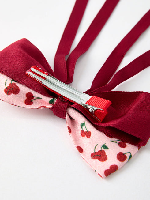 cherry-bow-ribbon-4-5-inch-hairpin Rylee Faith Designs - Sophia's Style-4