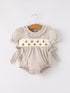fall-halloween-thanksgiving-pumpkin-embroidery-smock-plaid-baby-girl-romper Rylee Faith Designs - Sophia's StyleRomper-1