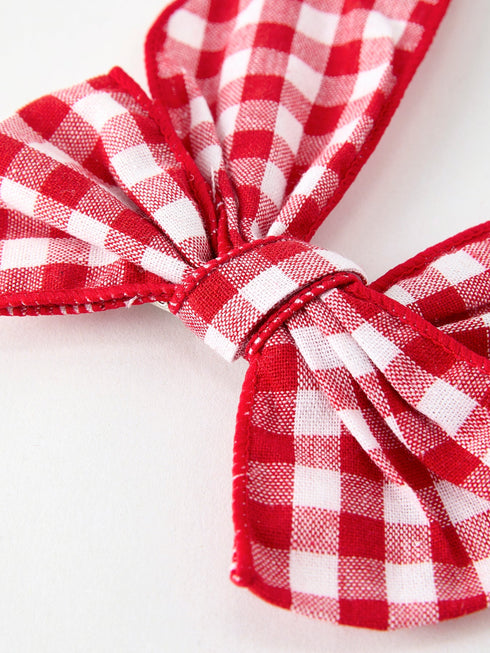 christmas-red-and-white-plaid-bow-5-inch-hairpin Rylee Faith Designs - Sophia's Style-6