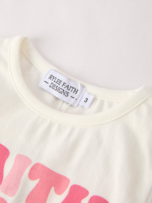 girls-set-letter-t-shirt-pink-bow-printed-denim-skirt Rylee-Faith-Designs-Sophia's Style-4