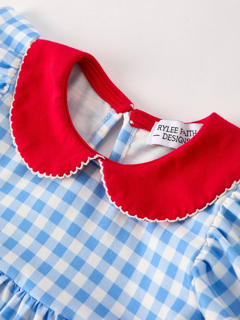 back-to-school-girls-striped-lapels-apple-bow-dress Rylee-Faith-Designs-Sophia's Style-3