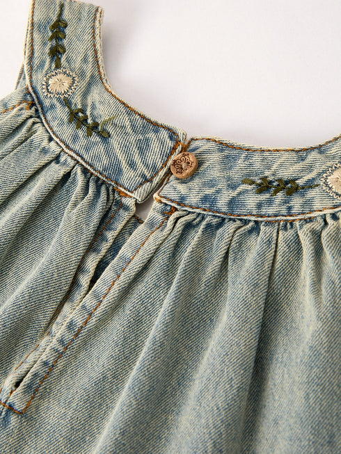 summer-girls-embroidered-denim-sleeveless-dress-sophias-style-4