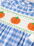 fall-thanksgiving-halloween-blue-pumpkin-smock-embroidery-baby-girl-romper Rylee-Faith-Designs-Sophia's Style-3