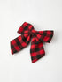 winter-christmas-plaid-bow-hair-clip-Sophia's Style--2