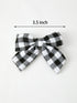 winter-christmas-plaid-bow-hair-clip-Sophia's Style--6