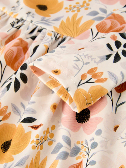 winter-floral-long-sleeve-ruffled-girls-dress-Sophia's Style--4