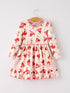 winter-christmas-santa-hat-print-girls-pocket-ruffle-dress-Sophia's Style--2