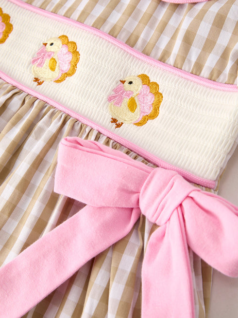 fall-thanksgiving-lapel-plaid-chick-embroidery-smocking-bow-baby-girls-dress Rylee-Faith-Designs-Sophia's Style-4