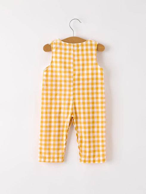 autumn-thanksgiving-yellow-plaid-turkey-pumpkin-embroidery-smock-boys-romper Rylee-Faith-Designs-Sophia's Style-2