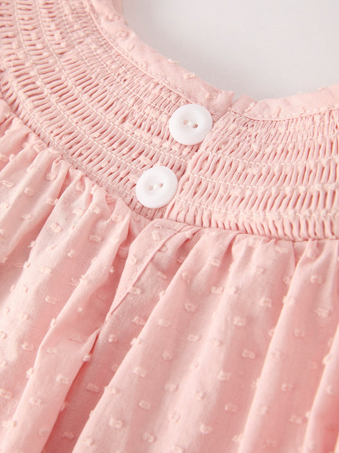 autumn-halloween-light-pink-ghost-embroidery-smock-girl-dress-Sophia's Style--5