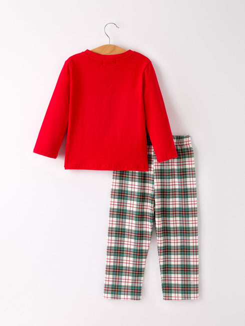 christmas-plaid-smocking-embroidered-boys-set Rylee Faith Designs - Sophia's Style-2