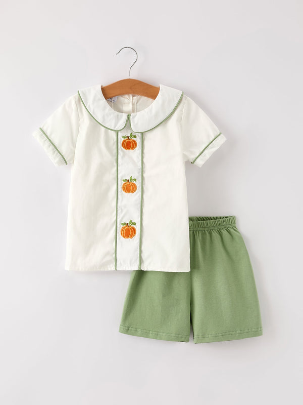 thanksgiving-halloween-pumpkin-applique-boys-set Rylee Faith Designs - Sophia's StyleOutfit-1