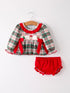 christmas-plaid-smocking-embroidered-girls-bloomers-romper-set Rylee Faith Designs - Sophia's StyleOutfit-1