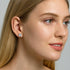 half-carat-princess-cut-cubic-zirconia-stud-earrings-Sophia's Style-3