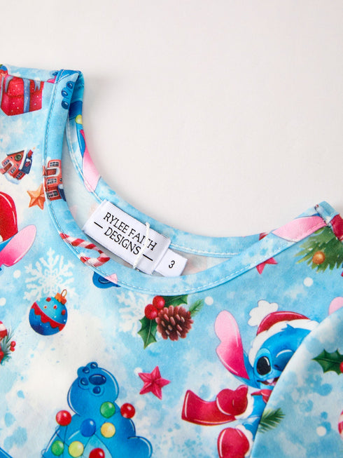 winter-christmas-character-gift-print-girls-dress Rylee Faith Designs - Sophia's Style-3
